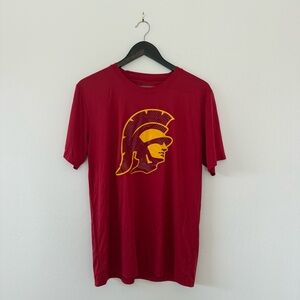 USC Trojans Men’s Performance T-Shirt Medium Red Trojan Apparel